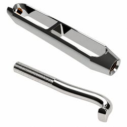Turnbuckle, Open 1/2 UNF Threaded T Ball