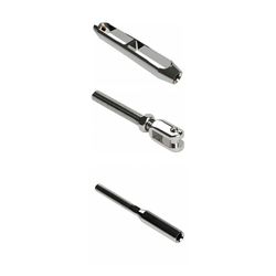 Lifeline Turnbuckle Open Smoothline 1/8 (1/4 Stud)