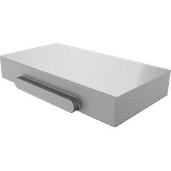 Glass Clamp Seat Square 33x23mm S