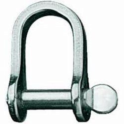 Shackle, Standard Dee, Pin 1/4"