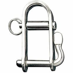 Shackle, Halyard, Pin 1/4", L32mm W19mm