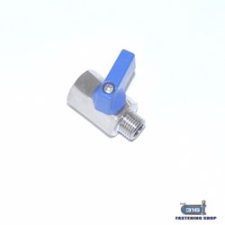 Male/Female Mini Ball Valve Stainless Steel
