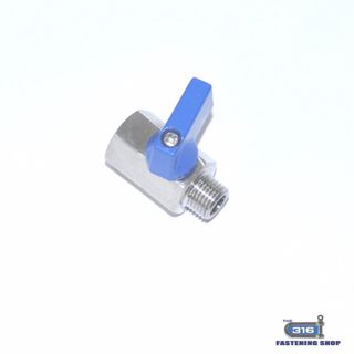 Male/Female Mini Ball Valve Stainless Steel