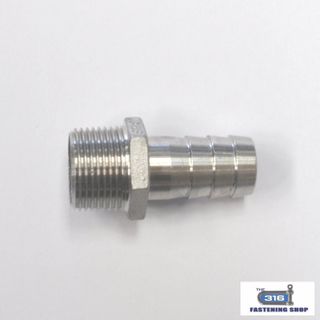 Hose Tails Male Thread Stainless Steel