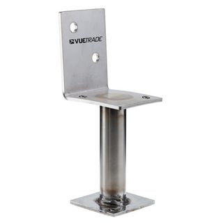 Half Stirrup Post Support Stainless Steel