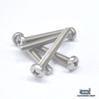 2-56UNC Metal Thread Pan Phillip Head Screws