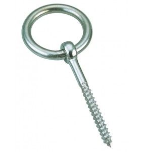 Screw Eye With Ring M6 x 40 304