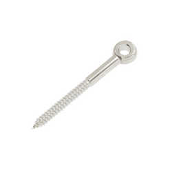 Screw Eye, Forged M6 x 40 316