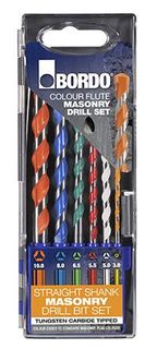 TCT Masonry Set Colour Flute 6 piece