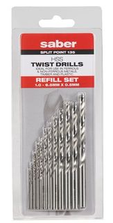 Saber Refill Drill Set Metric 12pce