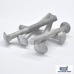 M20 Cup Head Bolts Gal