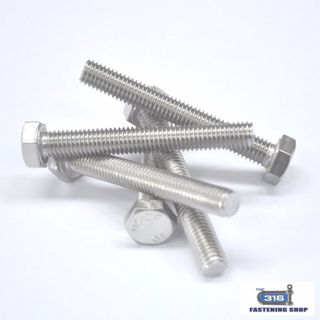 8G Hex Set Screws Stainless Steel