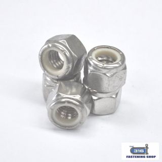 Imperial Nylock Nuts Stainless Steel