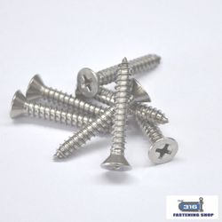8G CSK Phillips Self Tapping Screws