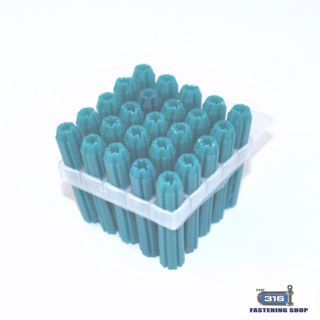 Wall Plugs 7mm Green