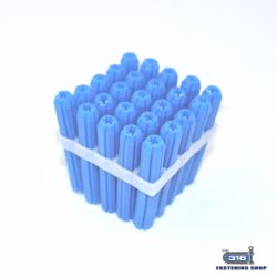 W/PLUG PVC FRAME BLUE 8mmx50 x 1