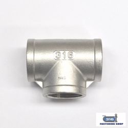 Equal Tee Female Stainless Steel