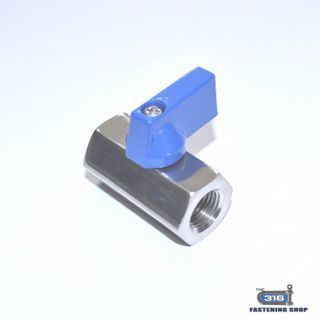 Female/Female Mini Ball Valve Stainless Steel