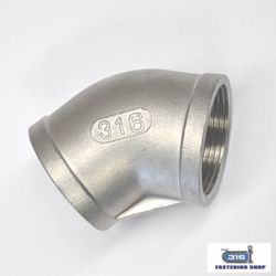 Elbow 45deg F/F 1/4 BSP