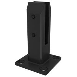 Madrid Square Spigot Base Plated 2205 Black