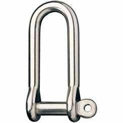 Shackle Long Dee, Pin 3/8"