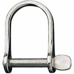 Shackle Wide Dee, Pin 1/4"