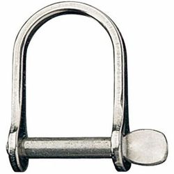 Shackle Wide Dee, Pin 3/8"