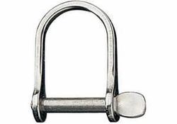 Shackle Wide Dee, Pin 3/16"