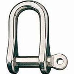 Shackle, Standard Dee, Pin 3/8"