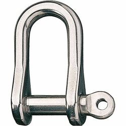 Shackle, Standard Dee, 1/4" Pin