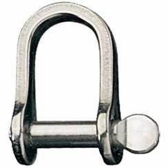 Shackle, Standard Dee, Pin 5/16"