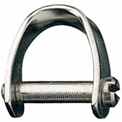 Shackle Wide Dee Slotted Pin 3/16"