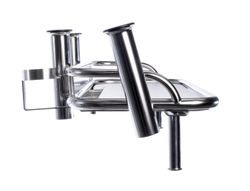 Tubular Baitboard w Rod and Drink Holder