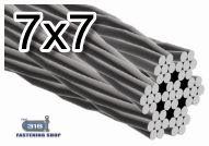 7 X 7 WIRE ROPE 1M
