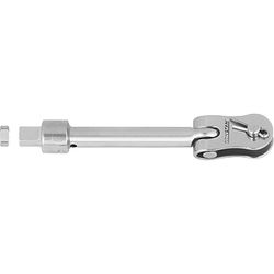 Turnbuckle Body, Lock Nut, 1/4" Thread