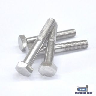 Imperial Hex Head Bolts Stainless