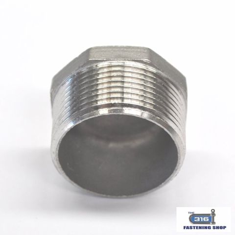 Fragola 493302 1/4 MPT Hex Pipe Plug 