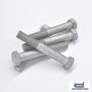Hex Bolt 4.6G M20 X 85  Gal x 30