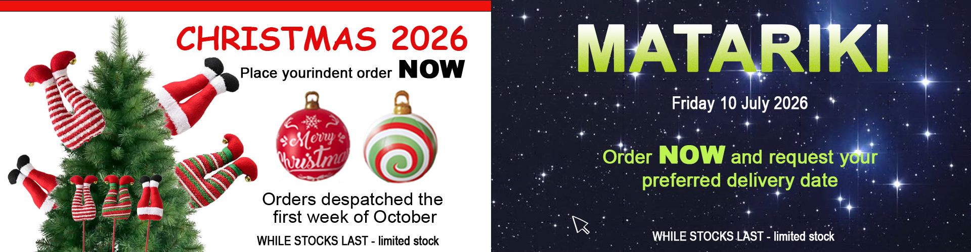 Christmas & Matariki 2026