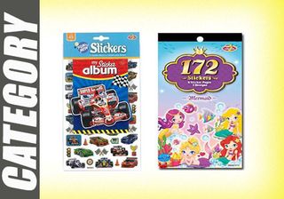 STICKER ALBUMS & PADS