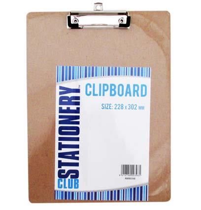 CLIPBOARD 228MM X 302MM