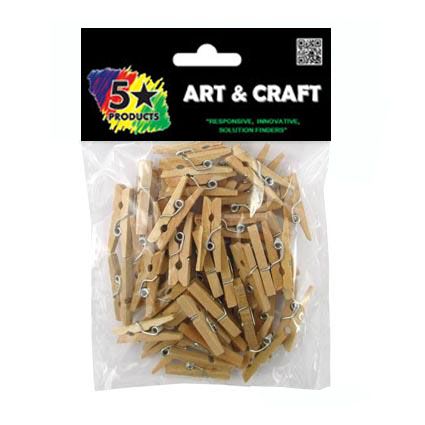 PEGS NATURAL SMALL 50PC