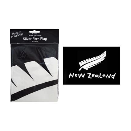 FLAG NZ FERN W EYELETS& VELCRO 90X150CM