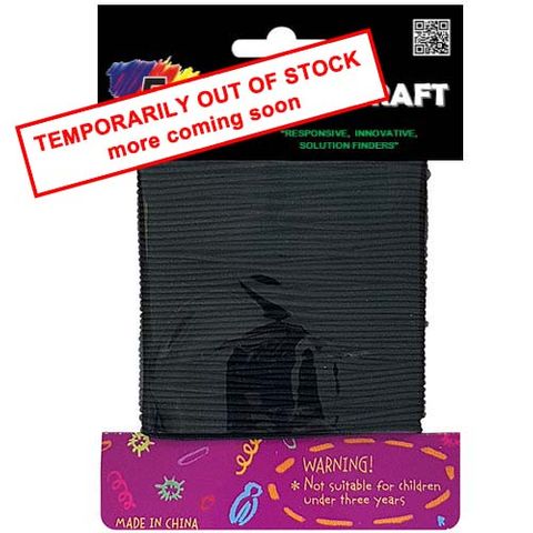 ELASTIC BLACK 1MM X 10M