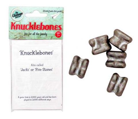 KNUCKLEBONES METAL VINTAGE