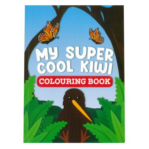 COLOURING BOOK SUPER NEW ZEALAND