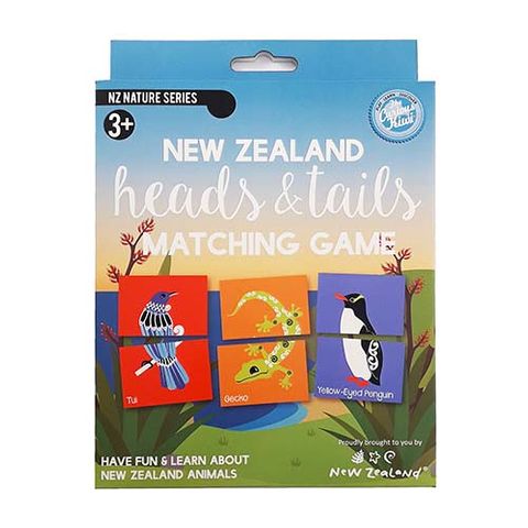 NZ HEADS & TAILS GAME BOX SET
