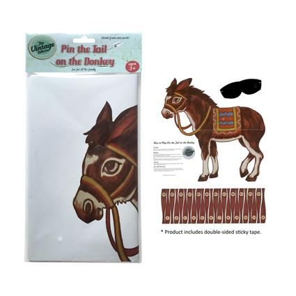 PIN THE TAIL ON DONKEY GAME