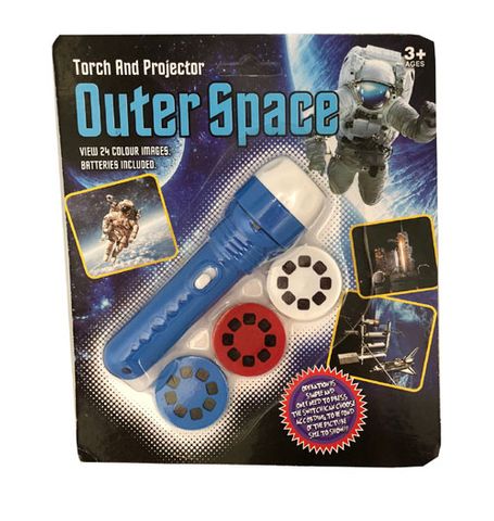 PROJECTOR TORCH OUTER SPACE