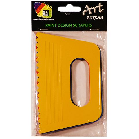 ART EXTRA 4 PAINT & SAND SCRAPERS